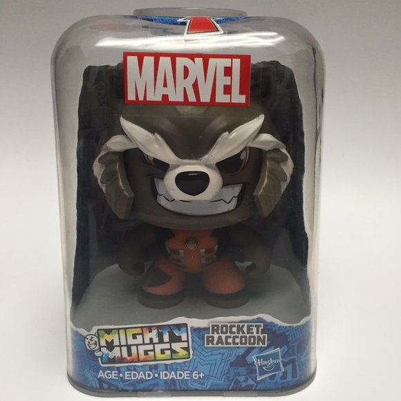 Marvel Mighty Muggs Figure # 08 Rocket Raccoon - Picture 1 of 4